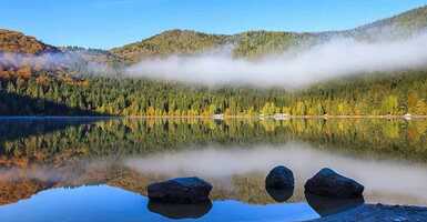 A Szent Anna tó gyönyörű A Szent Anna tó csodás