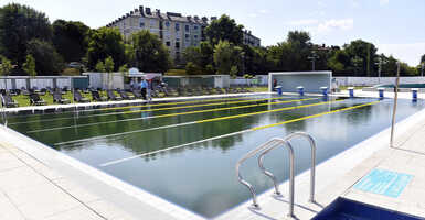 Pesterzsébet különleges strandja