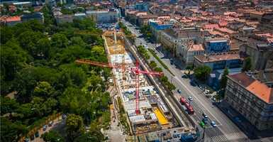 Városliget építése