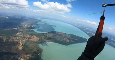 Balatoni magasság Balaton a magasból