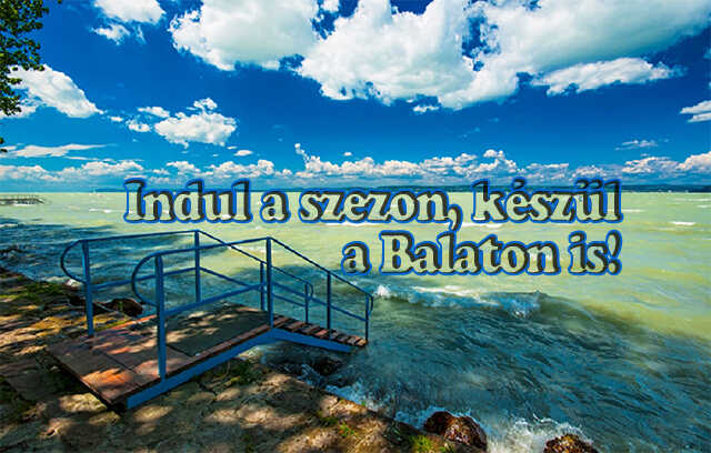 Balatoni előkészületek