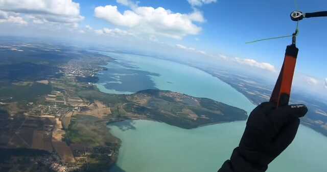 Balaton a magasból